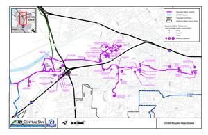 Recycled Water Distribution System Map - tn
